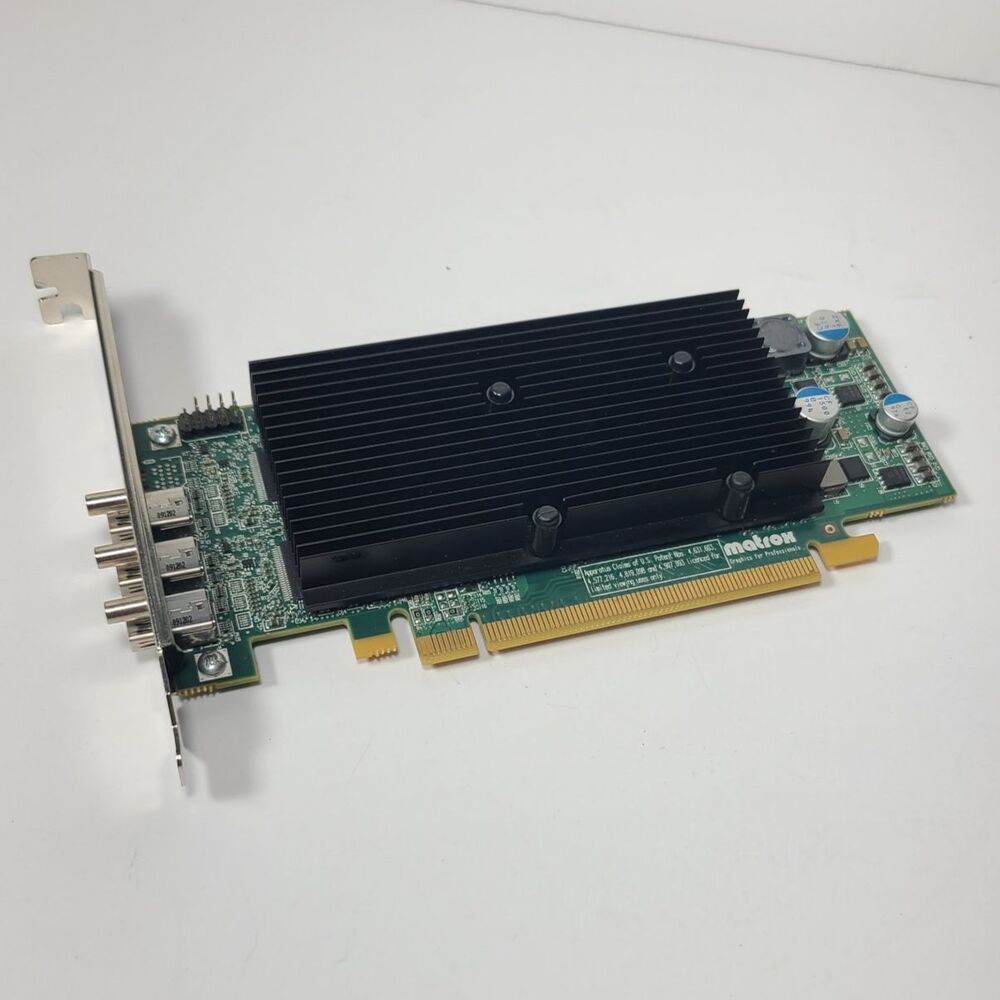 Matrox video capture card - 3x Mini DisplayPort F7371-0101 Rev A M9138-E1024LAF